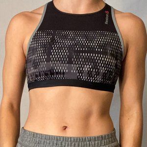 High Necked Sports Bra